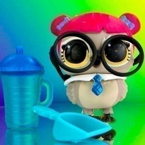 MGA Lol doll L.O.L. Surprise! Pets Teacher’s pet owl gently preloved